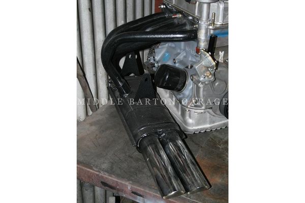 Fiat 850 Sport/Abarth 1000 twin pipe exhaust